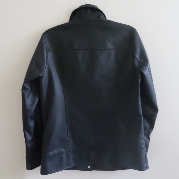 Dynamite BLACK Leather Jacket - Picture 4 of 5